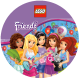 dLF1 Vafa rotunda Lego Friends d14.5cm